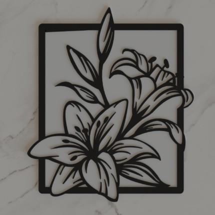 Elegant Lily Wall Art